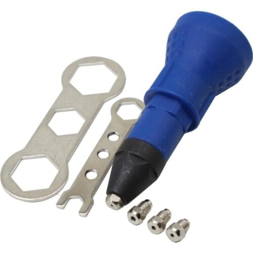 Electric Rivet Nut Gun Riveting Tool Cordless Riveting Drill Adaptor Insert Nut Tool Riveting Drill Adapter