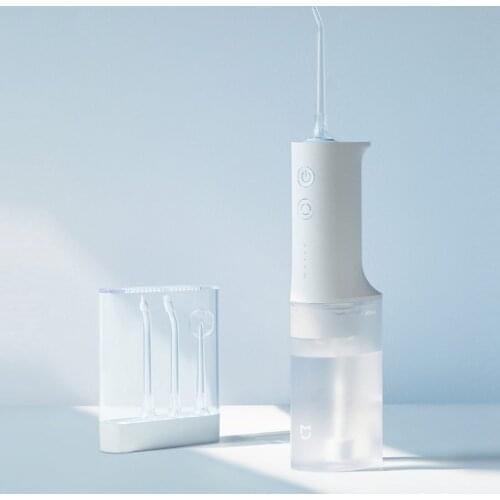 Xiaomi Mijia Electric Oral Irrigator Water Flosser 200ml Capacity IPX7 Waterproof Water Toothpick Dental Care 4 Gear Level