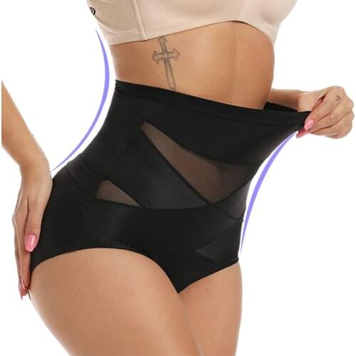 Women Butt Lifter Shapewear Hi-Waist Double Tummy Control Panty Waist Trainer Body Shaper Girdle