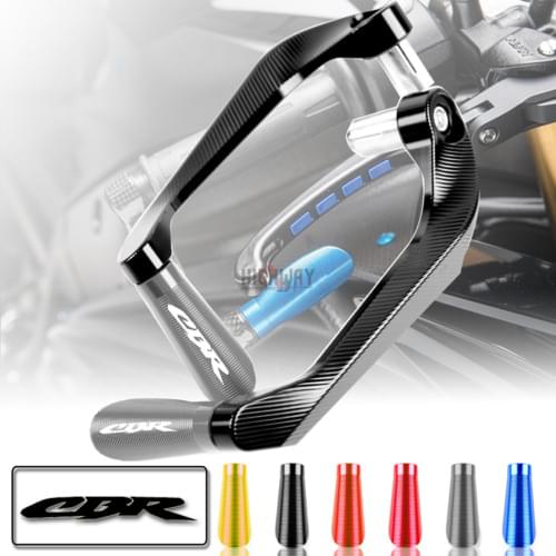 Motorcycle CNC Aluminum 7/8'' 22mm Brake Clutch Levers Guard Handlebar Protector For HONDA CBR 600 F2,F3,F4,F4i