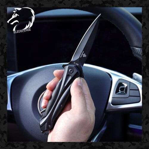 New Black Butterfly Folding Blade CS Go Knife Fast Open Hunting Military Self Defense Personal Weapons Survival Tool Knives