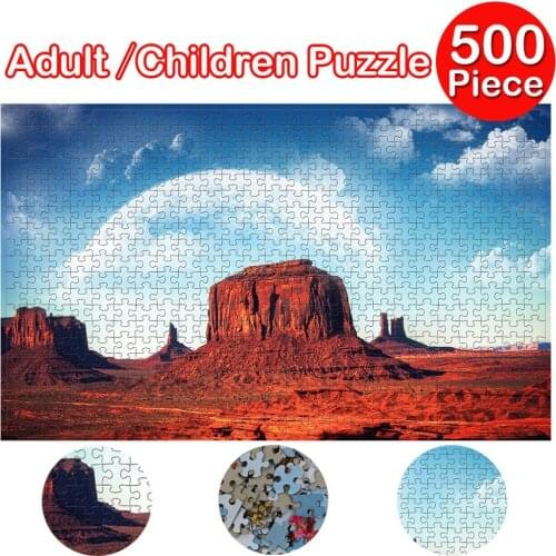 Puzzle Adults Children Jigsaw Puzzles 500 Piece Large Landscape Puzzle Game Assembled Interesting Toys Personalized Gift Jun15