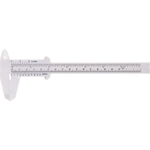 0-150MM Plastic Vernier Caliper Micrometer Guage Daily Tool L15