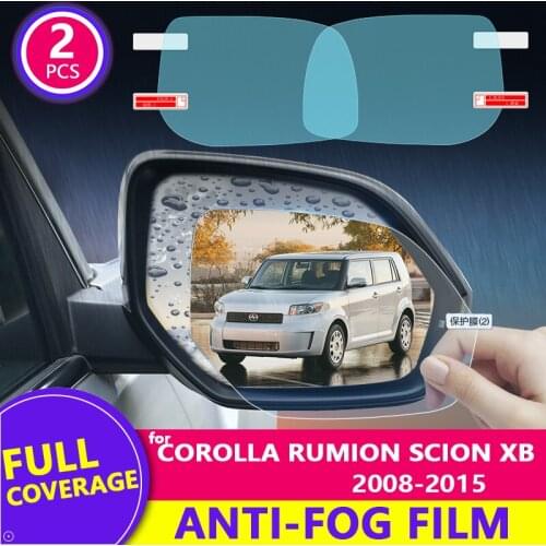 Film for car Rain Film Cover Rearview Mirror Anti-Fog Rainproof for Toyota Corolla Rumion/Rukus/Scion xB 2008-2015 Car Goods