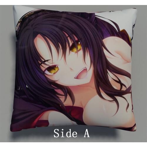 Kuroka High School Dxd Anime Manga Two Sides Pillow Cushion Case Cover Cosplay Gift New 717