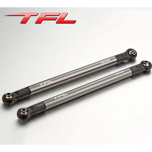TFL 1/10 RC Car accessories AXIAL SCX10 Rock Crawler 114.5mm Linkage Rod Parts Alloy TH01832-SMT6