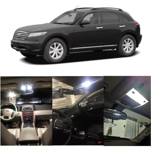 Interior Led lights For 2006 Infiniti FX35 FX45 G35 Car Accessories