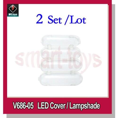 2Set V686-05 Lampshade Transparent for Wltoys V686 V686G JJRC RC Quadcopter Spare Parts LED Cover