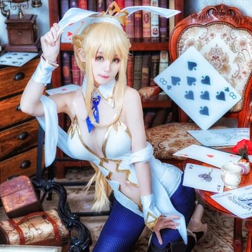 2020 New Game Fate/Grand Order Saber Arutoria Pendoragon Up Costume Game Fate Cosplay Saber Cosplay Bunny Girl Costume Women