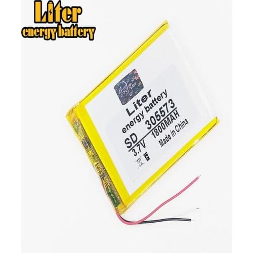 3 line 3.7V, 1800mah,[305573] PLIB;Lithium ion/polymer lithium-ion batteries, in mobile phone GPS, mp3, mp4, DVD, bluetooth