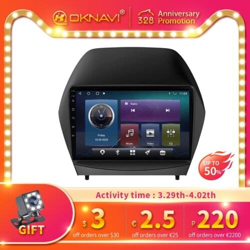 Touch screen 9/10 inch Android 10.0 Car Radio Multimedia GPS Navigation for Hyundai Tucson IX35 2010-2015 4G Wifi RDS 360 Camera