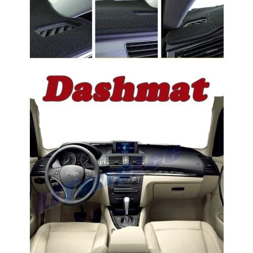 Car DashMat Cover Sun Protection Carpet Anti Slide Pad For BMW 1 E81 E82 E87 E88 2004~2013 Insulated Dash Mat