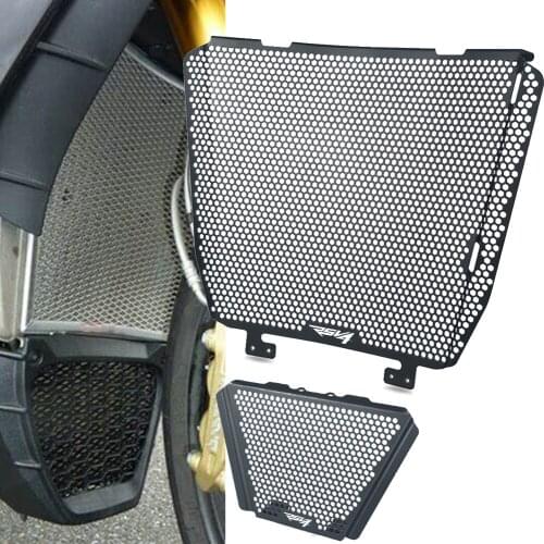 FOR Aprilia Tuono V4 1100 RR 1100RR 2017 2018 2019 2020 Motorcycle Radiator Guard Grill Cover Cooled Protector oil cooler Cover