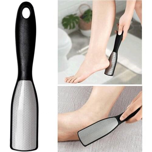 Double Side Foot File Removing Callus Stainless Steel Professional Rasp Heel Dead Skin Remover Grater for Pedicure Foot Care