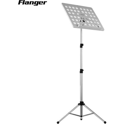 Flanger FL-05R Collapsible Sheet Music Score Tripod Stand Holder Bracket Aluminum Alloy Music Stand & Water-resistant Carry Bag