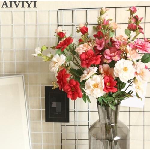 Artificial Rose Rose Flower Festival Party Supplies Home Wedding Handmade Decorative Artificial Dried Flowers