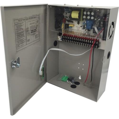 Discount Camera Power Supply DC 12V 240W UPS Uninterruptable Power supply Box Backup power monitoring box 18 channel ups