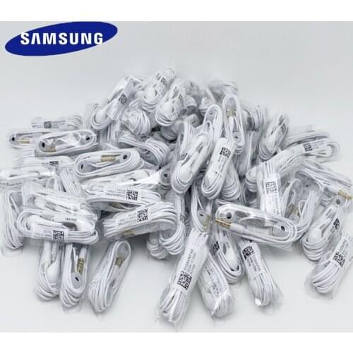 SAMSUNG Earphone EHS64 Wholesale 5/10/20/50 Pieces Wired 3.5mm In-ear Headsets with Mic for SAMSUNG S7 S8 S9 huawei smartphone