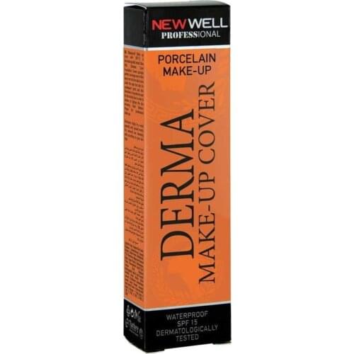 New Well Yoğun Kapatıcı Fondöten - Derma Make Up Cover '02 BRONZ' 30 ml