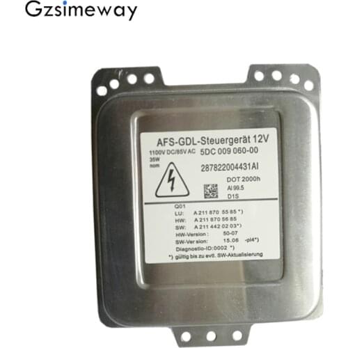 Brand NEW OEM 5DC009060-00 D1S AFS Control Unit Module For Headlight Xenon Ignition Block A2118705585 For Benz W211