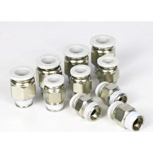 AirTAC Pneumatic Fittings Joint Pipe Quick Connector APC4/6/10/12-01-02-03-04