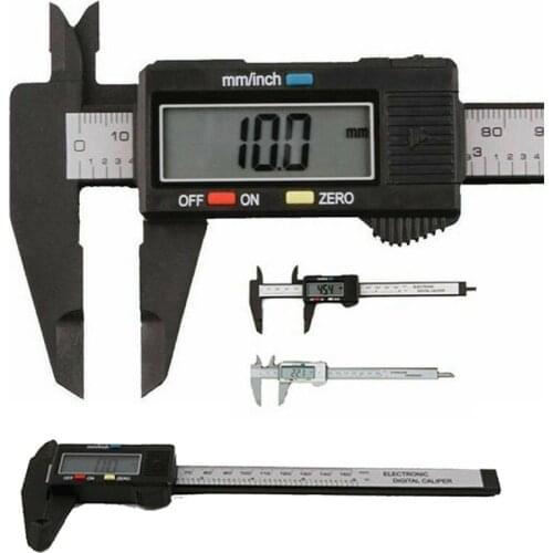 6' Digital Vernier Caliper 150mm Stainless Steel Micrometer Electronic Tools UK