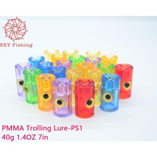 SXY FISHING PMMA Trolling Lure Big game Lure SP1 Hair bait