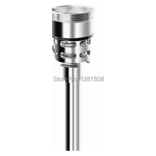 306MM New 304 stainless steel keg spears extractor tube S-type without lock for Euro and din keg