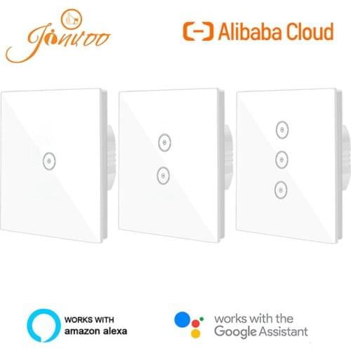 Jinvoo smart switch WiFi light switch EU standard Alexa Google home APP control remote control switch