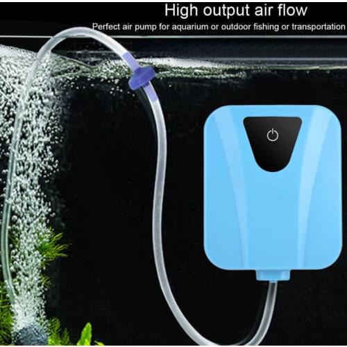 Fish Tank Pond Solar Powered Waterproof USB Oxygenator Aerator Air Pump Oxygen for Outdoor Pool Pond Aquarium Air Pump