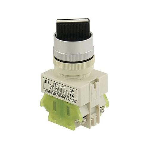 660V Ui 10A Ith Rotating Three Position On-Off-On Turn Rotary Switch