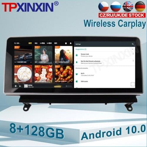 For BMW X6 E71 2008-2014 Android10 8+128GB Car IPS Touch Screen Radio Car Multimedia Player With DSP Carplay GPS Navigation