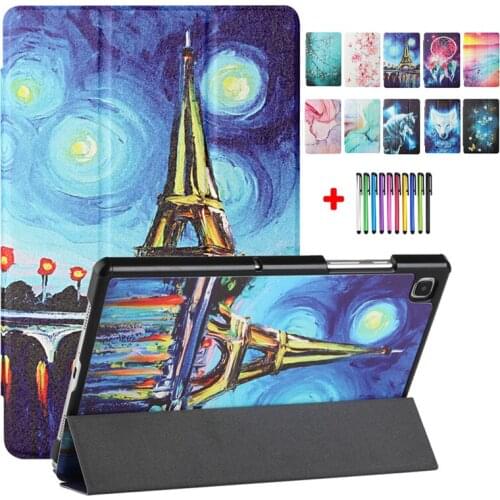 Print Case For Huawei Mediapad T5 10 Case 10.1 inch Tablet For Mediapad T5 Cover T5 10 1 AGS2-W09/L09/L03/W19 PU Leather Caqa
