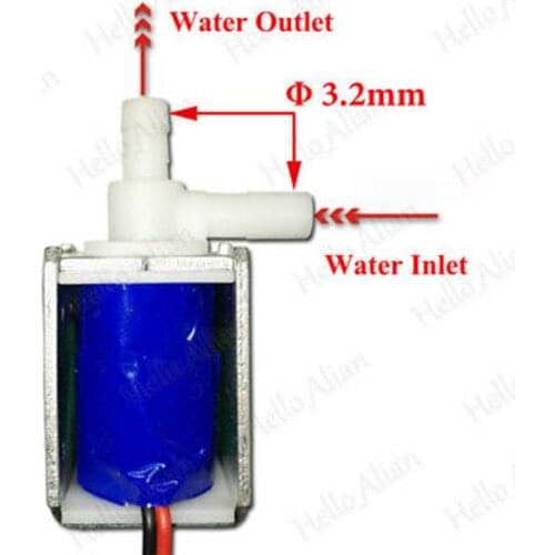 Micro Mini Solenoid Valve DC 6V 12V 24V Normally Closed N/C Water Valve Control N/C Valve Watering solenoid valve