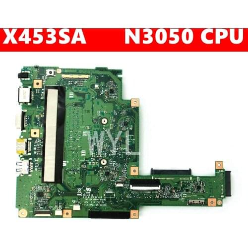 X453SA Mainboard REV2.0 For Asus X453S X453SA X453 Laptop Motherboard X453SA N3050 CPU Motherboard100% tested free shipping