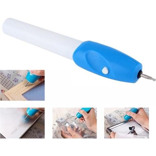 Mini Engraving Pen Electric Carving Pen Machine Graver Tool Engraver with Replacement Nozzle Sturdy Electric Lettering