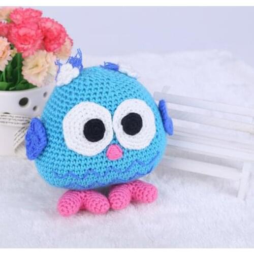 Handmade DIY Owl Baby Doll Toy Crochet Kit Amigurumi Kit for Kids Beginners Crafts