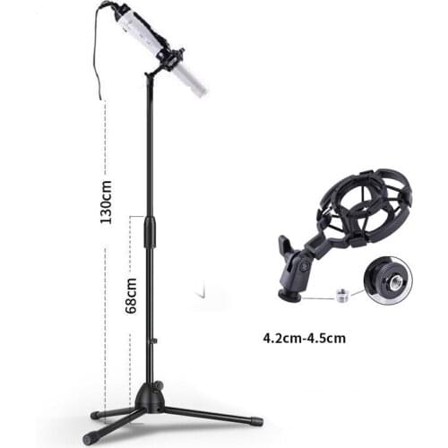 Floor Stand Shock-proof Stand A Stand Used To Fix The Microphone and Microphone Equipment of A Mobile Phone Telescopic Stand