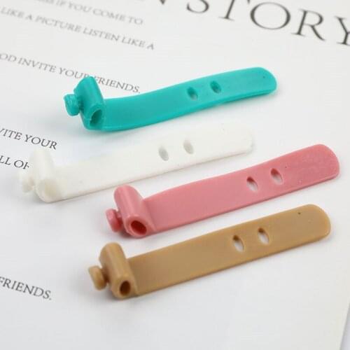 Desktop Phone Cable Winder Earphone Clip Charger Wire Cord fixer Silicone Holder