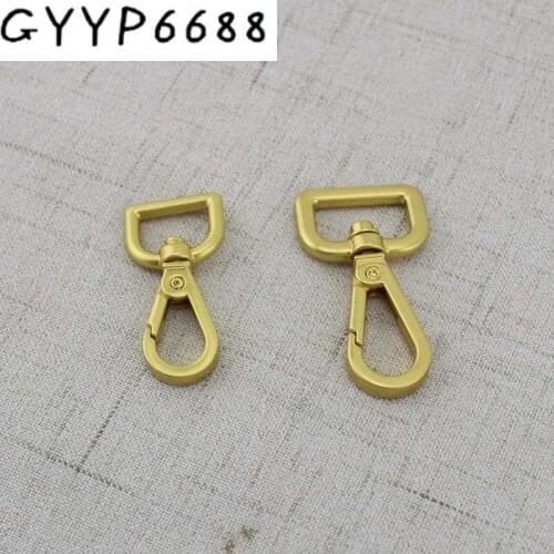 4pcs 30pcs Special gold Buckle Trigger leather goods metal parts Swivel Clasps Clips Dog Leash Swivel Hook Snaphook Cord Hook