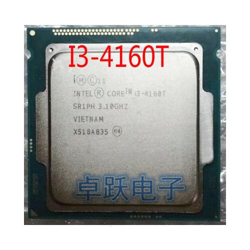 Intel Core Processor I3 4160T I3-4160T LGA1150 22 nanometers Dual-Core 100% working properly Desktop Processor