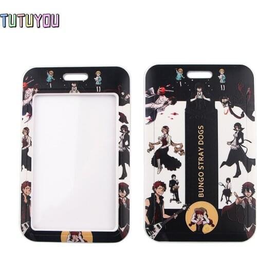 1pcs PC2772 Anime DIY Personality Lanyard Card Holder Student Hanging Neck Mobile Phone Lanyard Badge Subway Access Card Holder