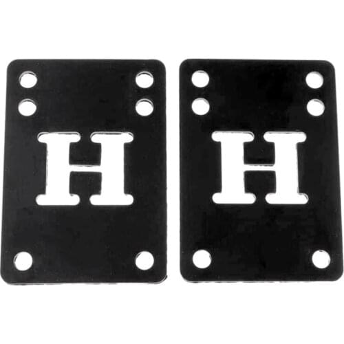 2Pcs Rubber Skateboard Longboard Riser Pad Shock Pads 1/8 3mm Reduce Vibrations Skateboard Accessories