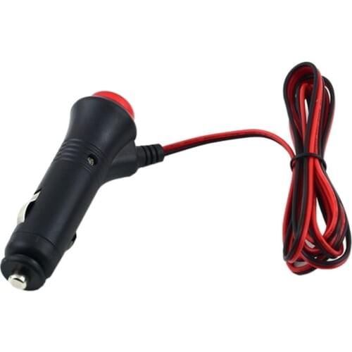 12/24V Car Motorcycle On Off Switch Cigarette Lighter Power Plug Socket Adapter