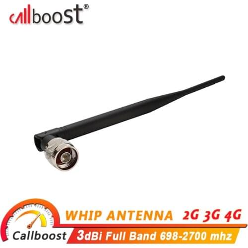 Callboost Antenna Indoor 3dbi Whip Antenna Communication Network GSM 2G 3G 4G Cellular Amplifier Internet Antenna 698-2700