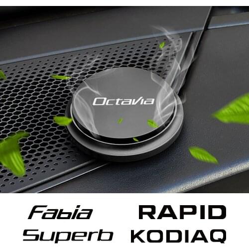 Car Air Freshener Aromatherapy For Skoda Octavia Fabia Rapid Superb Kodiaq Scala Karoq Citigo Kamiq Roomster Car Accessories