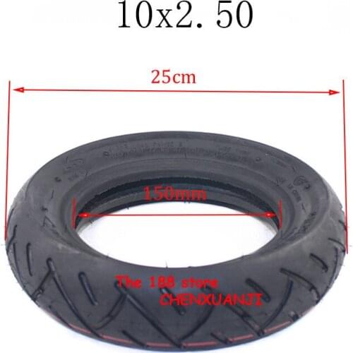 Free shipping High quality speedway 10x2.50 10inch electric scooter Inner tube outer tube Explosion-proof tires Advanced tire