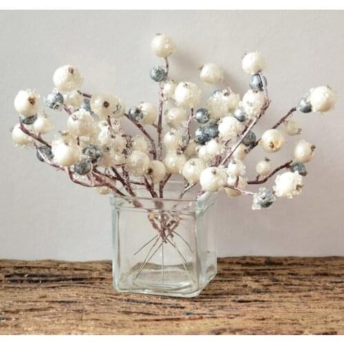 Simulation Fruit Fruit Plant Ginkgo Dried Flower Ice Grain Fruit Branch Jane European Decoration Home Furnishing Photo Props