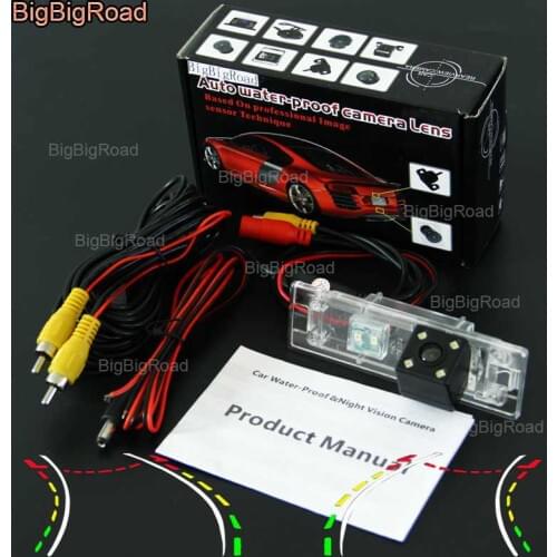 BigBigRoad Car Intelligent Dynamic Track Rear View Camera Reversing Camera For BMW Z4 E85 E86 E89 / Mini Cooper R55 R57 R60 R61