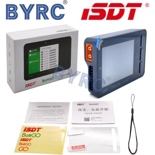 ISDT BattGo BG-8S Smart Battery Checker Balancer Receiver Signal Tester Quick Charge Function